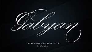 Gabyan Font › Fontesk