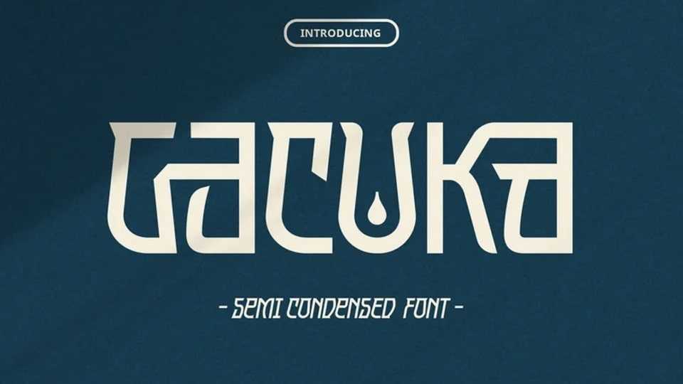 Gacuka Font › Fontesk