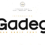 Gadeg Font