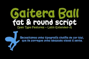 Gaitera Ball Font
