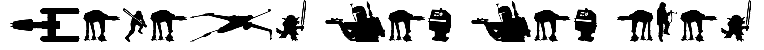 Galaxy Far Far Away Font