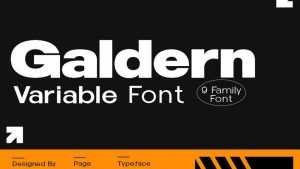 Galdern Font › Fontesk