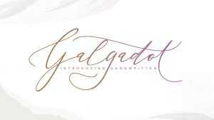 Galgadot Font › Fontesk