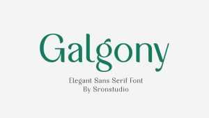 Galgony Font › Fontesk