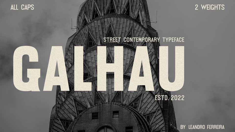 Galhau Display Font › Fontesk