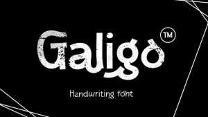 Galigo Font › Fontesk