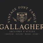 Gallagher Font