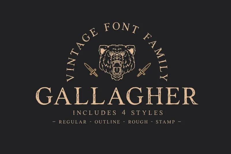 Gallagher Font