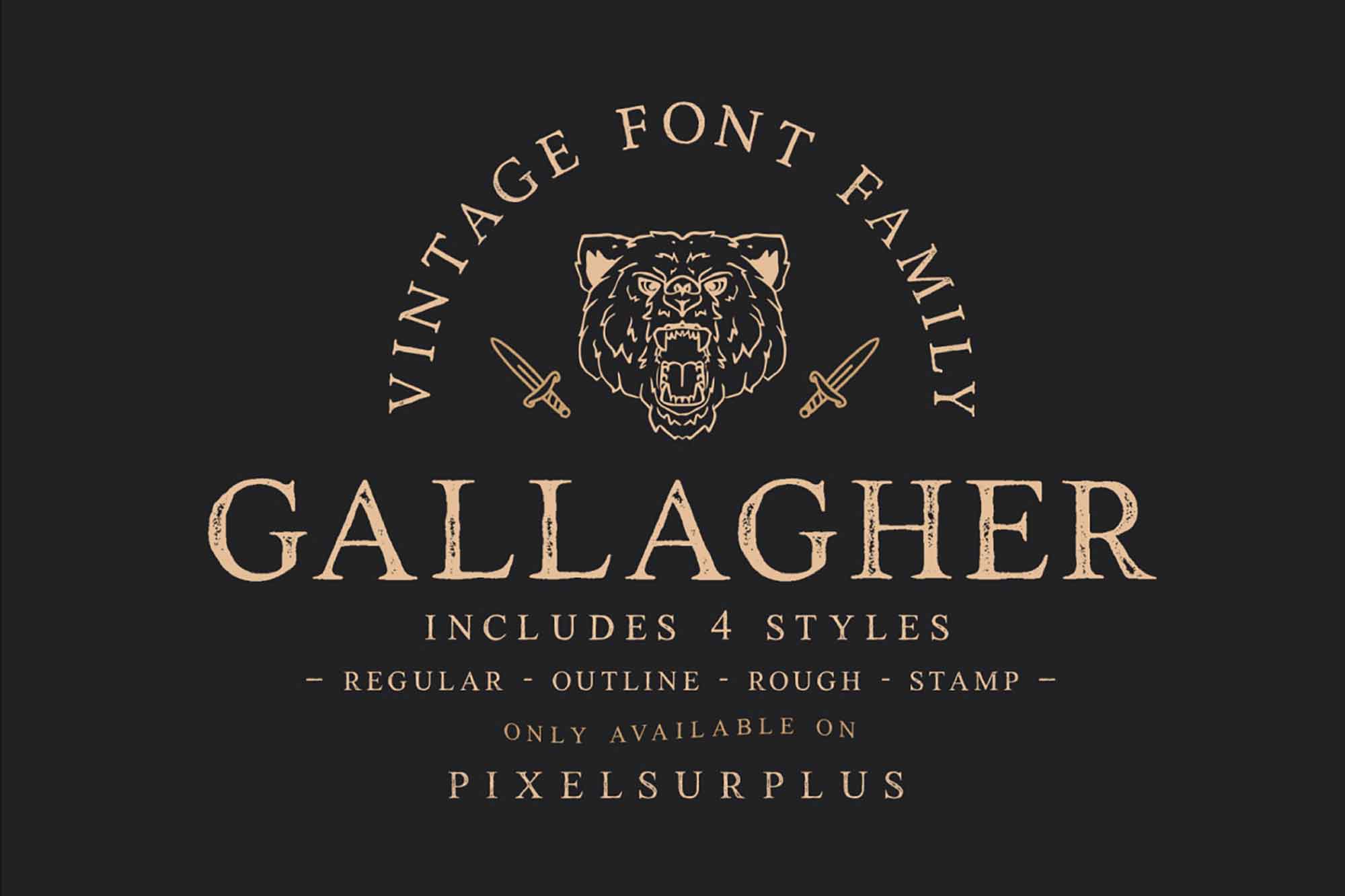 Gallagher Serif Font