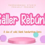 Galler Rebunk Font