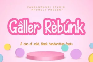 Galler Rebunk Font