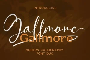 Gallmore Font Duo