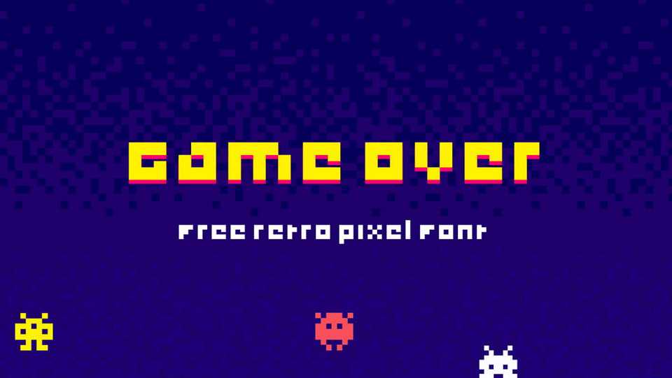 Game Over Font › Fontesk