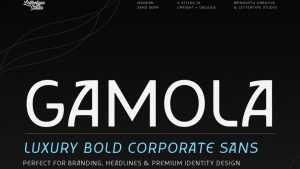 Gamola Font › Fontesk