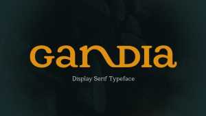 Gandia Display Serif Font › Fontesk