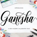 Ganesha Script Font