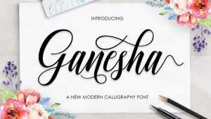 Ganesha Script Font › Fontesk