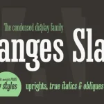Ganges Slab Font Family