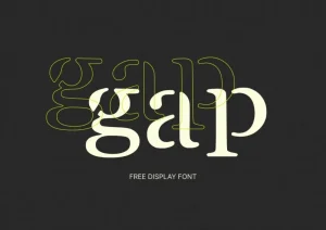 GAP Font