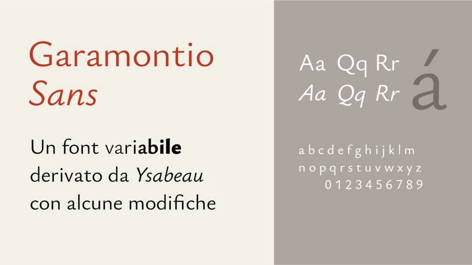 Garamontio Sans Font Family › Fontesk