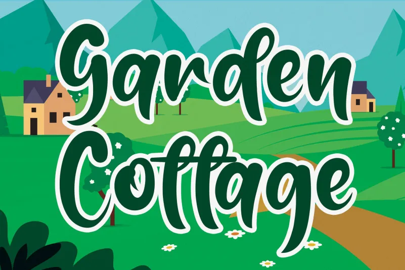 Garden Cottage Script Font