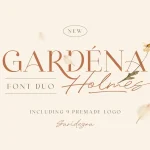 Gardena Holmes Font - Fonte Grátis Gardena Holmes Font