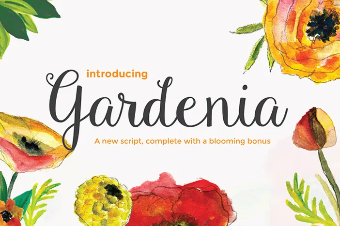 Gardenia Script Font