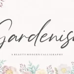 Gardenisa Beauty Calligraphy Font