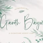 Gareth Bayu Font
