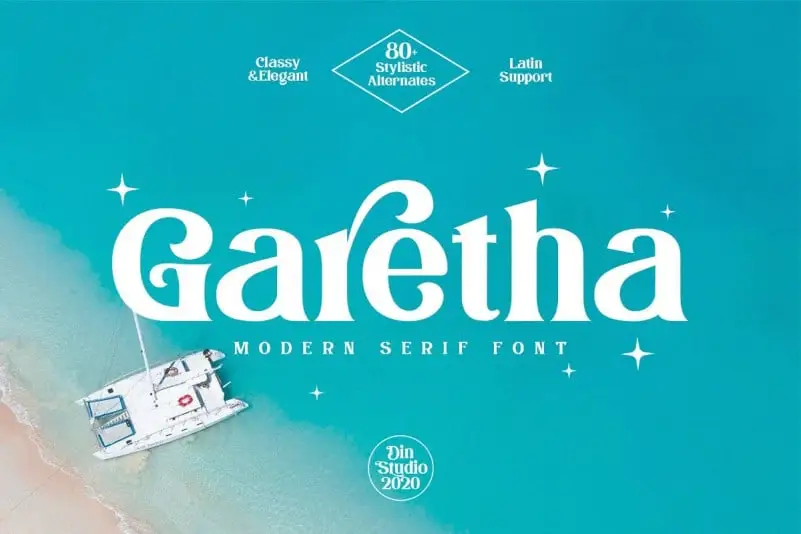 Garetha Serif Font
