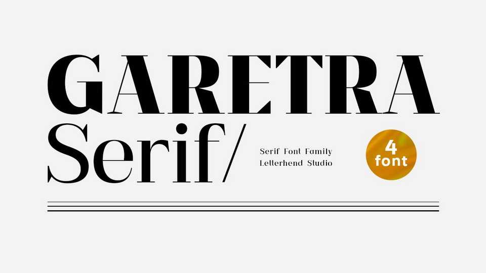 Garetra Serif Font › Fontesk
