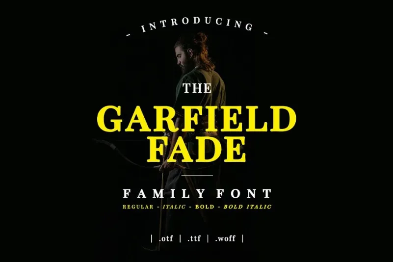 Garfield Fade Font