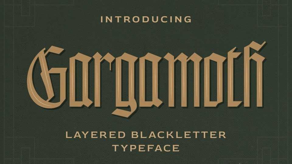 Gargamoth Font › Fontesk