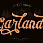 Garland Script Font