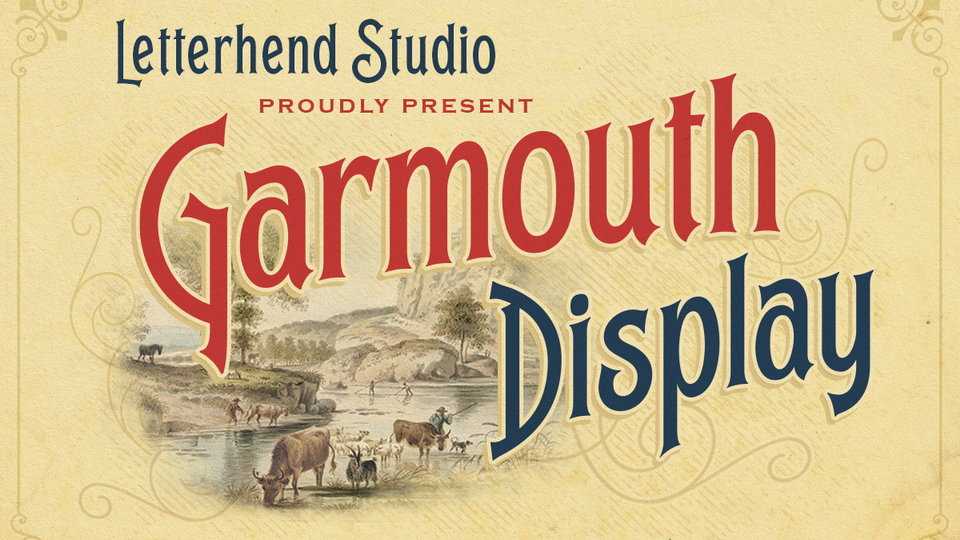 Garmouth Display Font › Fontesk