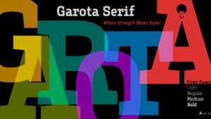 Garota Slab Serif Font › Fontesk