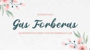 Gas Forberas Font › Fontesk