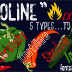 GASOLINE Scratchy Font