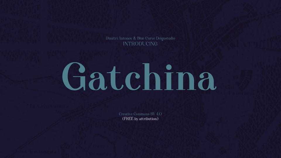 Gatchina Font › Fontesk