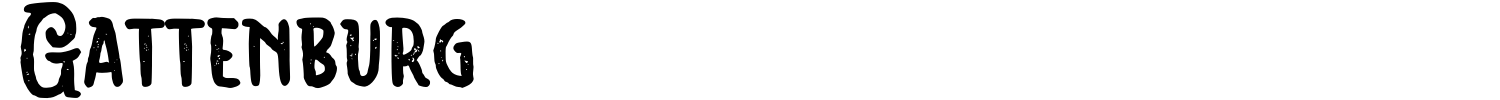 Gattenburg Font