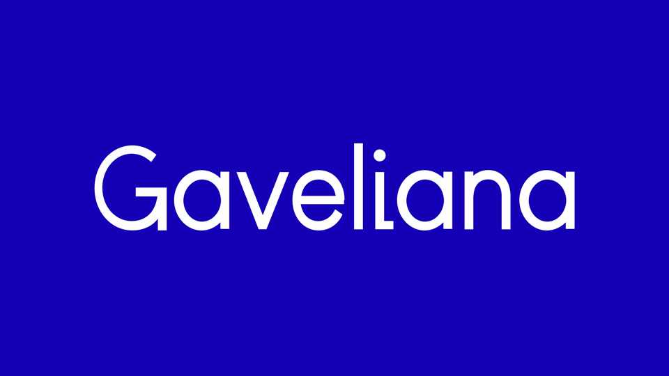 Gaveliana Font › Fontesk
