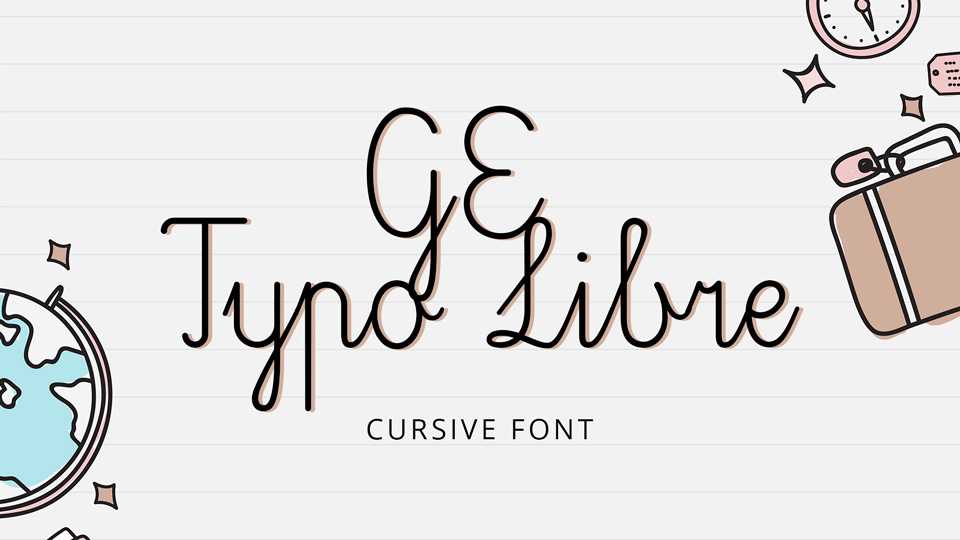 GE Typo Libre Font › Fontesk