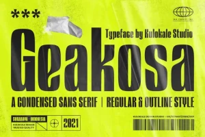 Geakosa Font