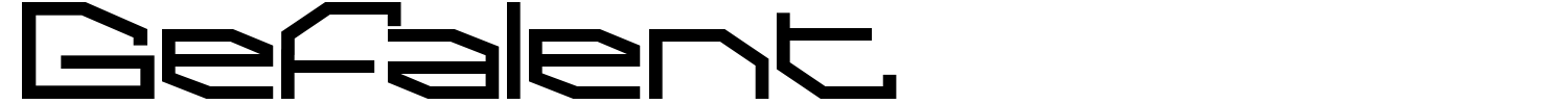 Gefalent Font