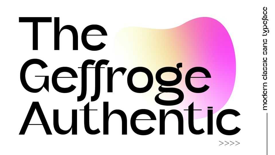 Geffroge Authentic Font › Fontesk