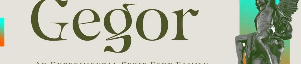 Gegor Serif Font