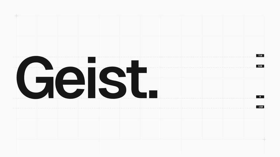 Geist Sans Font Family › Fontesk