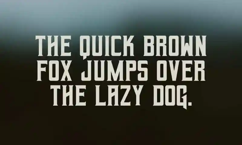 Geizer Serif Font