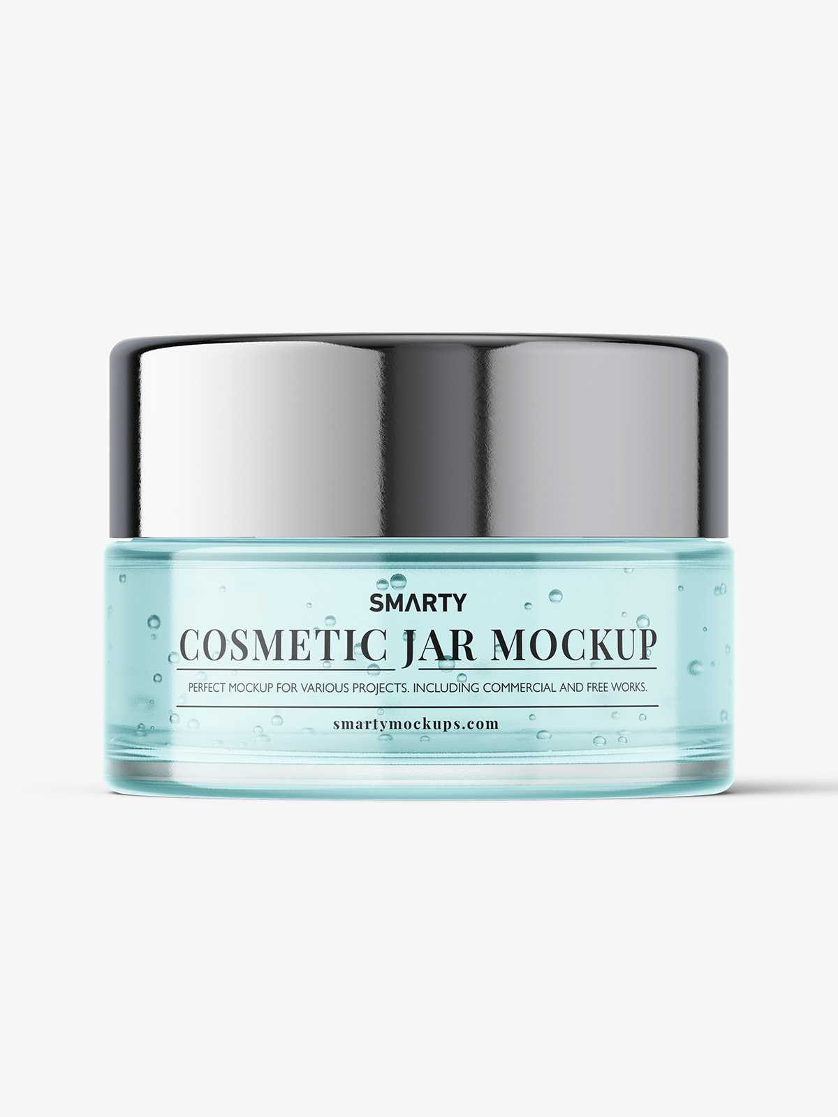 Gel jar mockup