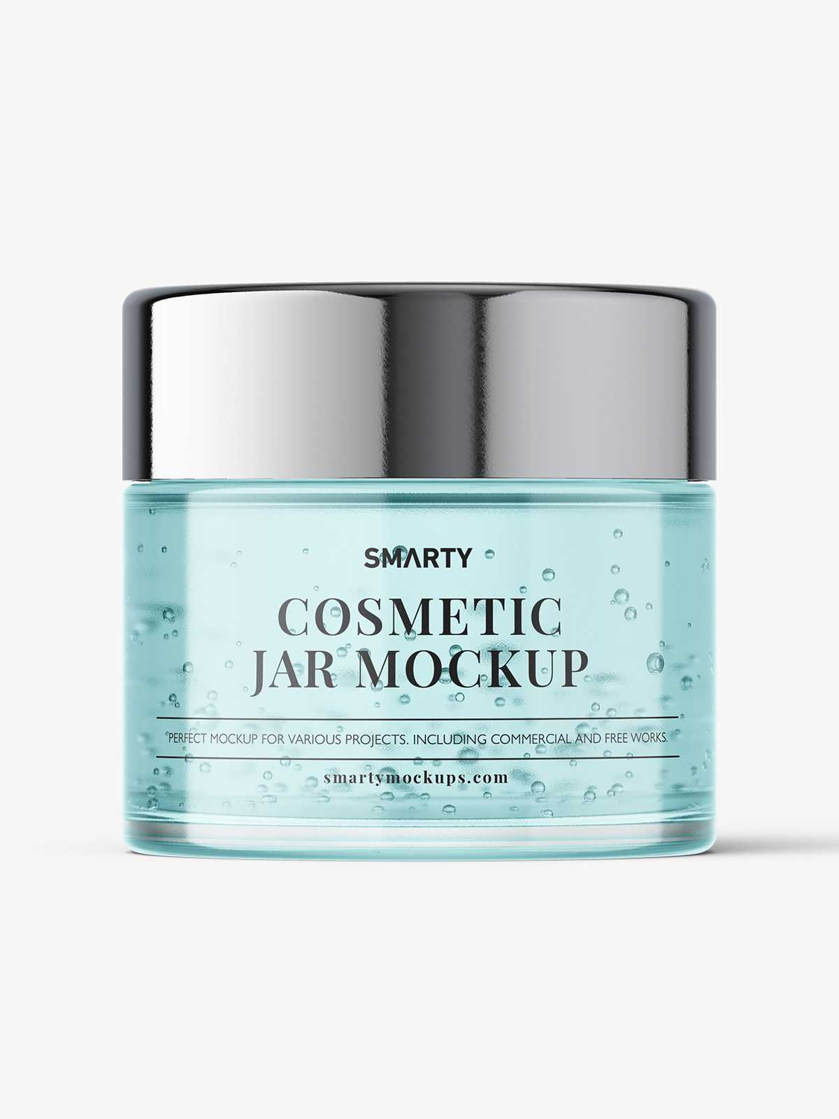 Gel jar mockup